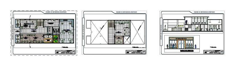 Boutique Minimal DWG Block for AutoCAD