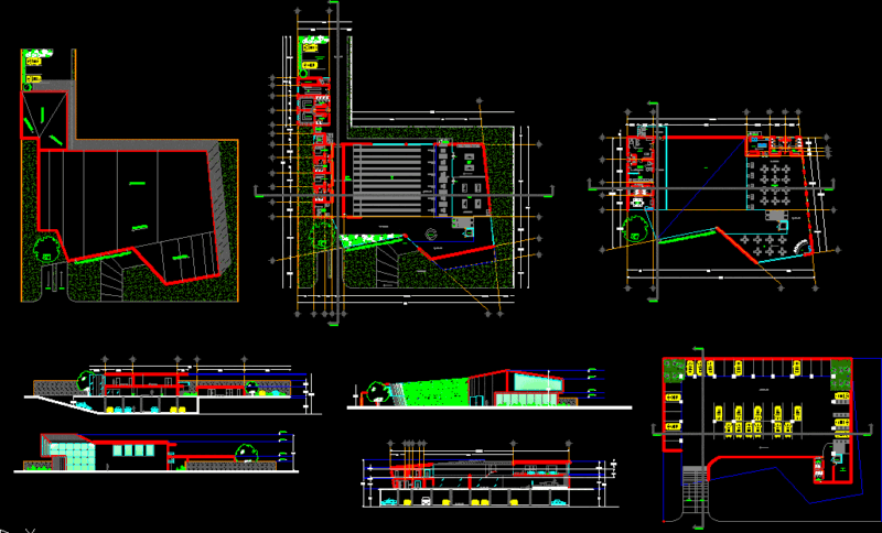 Bowling And Billiards DWG Full Project for AutoCAD