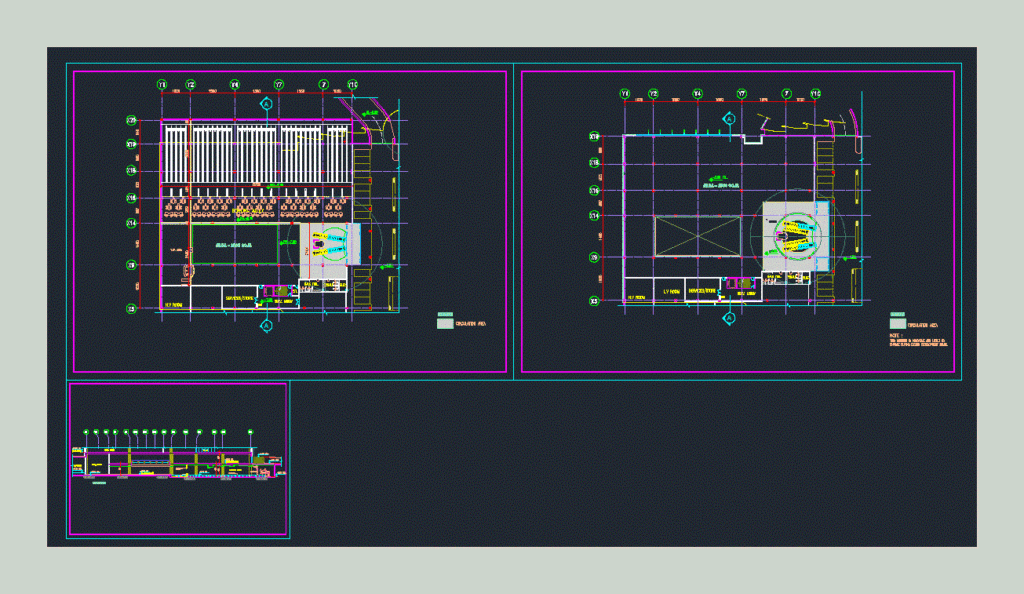 Bowling DWG Block for AutoCAD