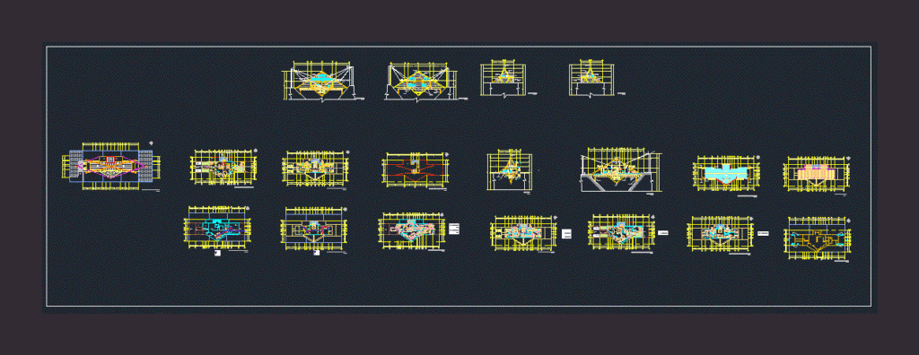 Bridge House DWG Full Project for AutoCAD