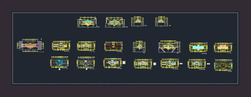 Bridge House DWG Full Project for AutoCAD