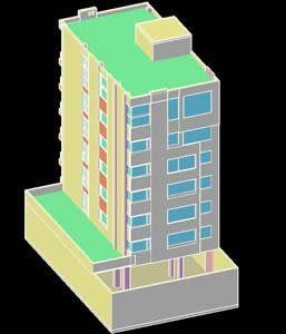Building 3D DWG Model for AutoCAD