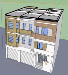 Building 3D SKP Model for SketchUp