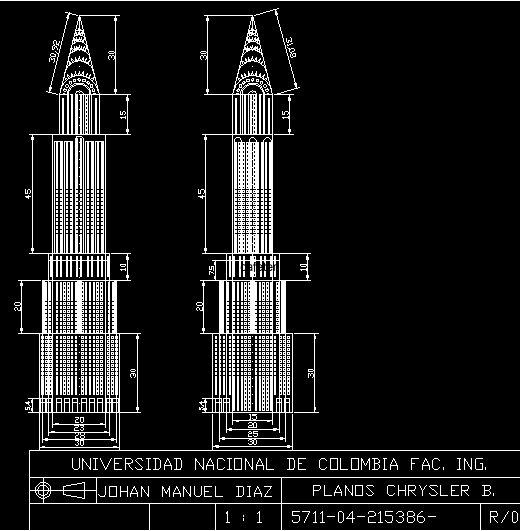 Building Chrysler Building DWG Plan for AutoCAD â€¢ Designs CAD