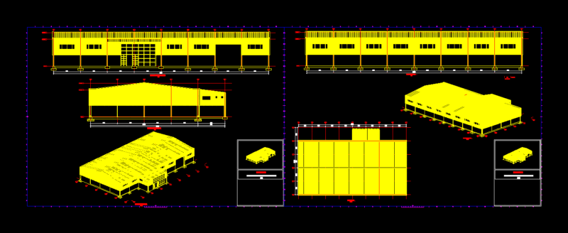 Building Coffee DWG Block for AutoCAD