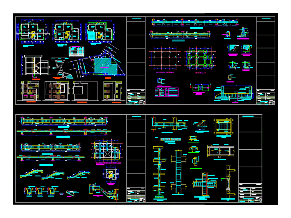 Building Drawing DWG Block for AutoCAD