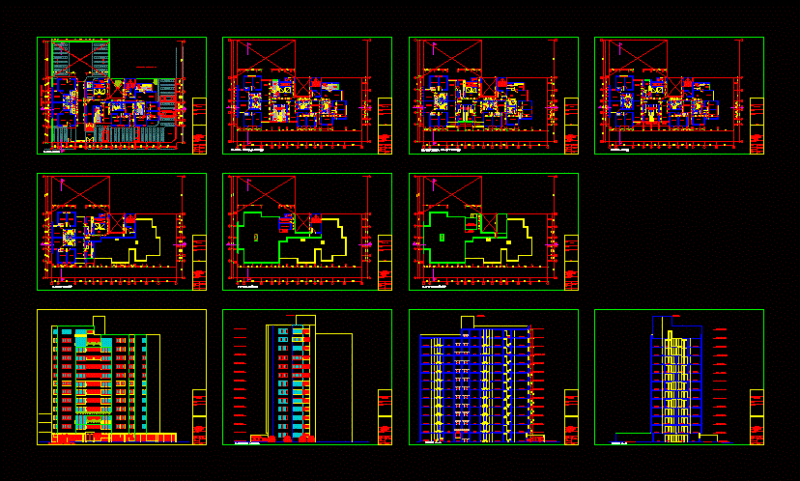 Building DWG Block for AutoCAD