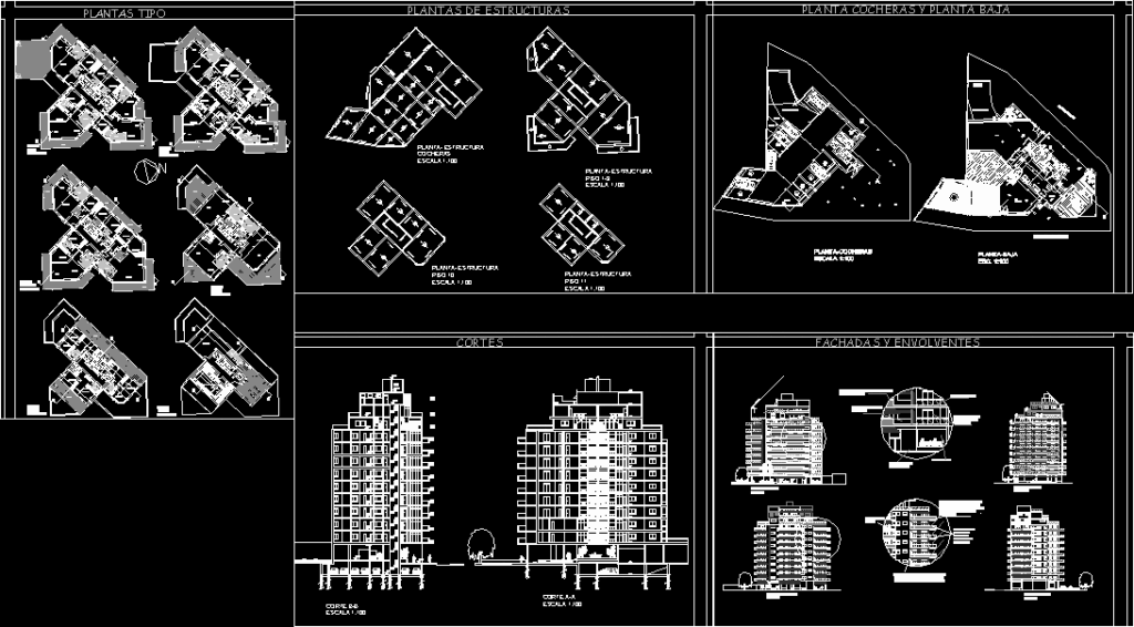 Building Height DWG Plan for AutoCAD