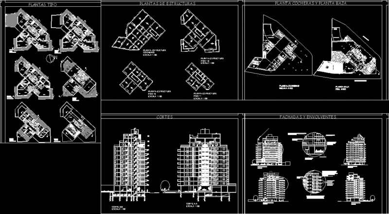 Building Height DWG Plan for AutoCAD
