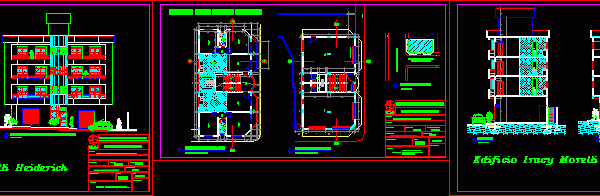 Building Iracymorelli Heiderich Dwg Full Project For Autocad Designs Cad Cad porta de enrolar cad porta seccional dwg desenho técnico. dollar cad blocks models elevations details and plans for autocad designs cad