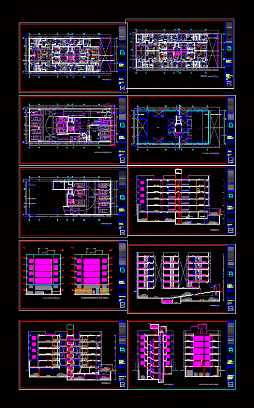 Building Multi DWG Section for AutoCAD