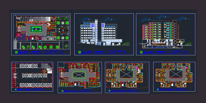Building Of Multiple DWG Block for AutoCAD