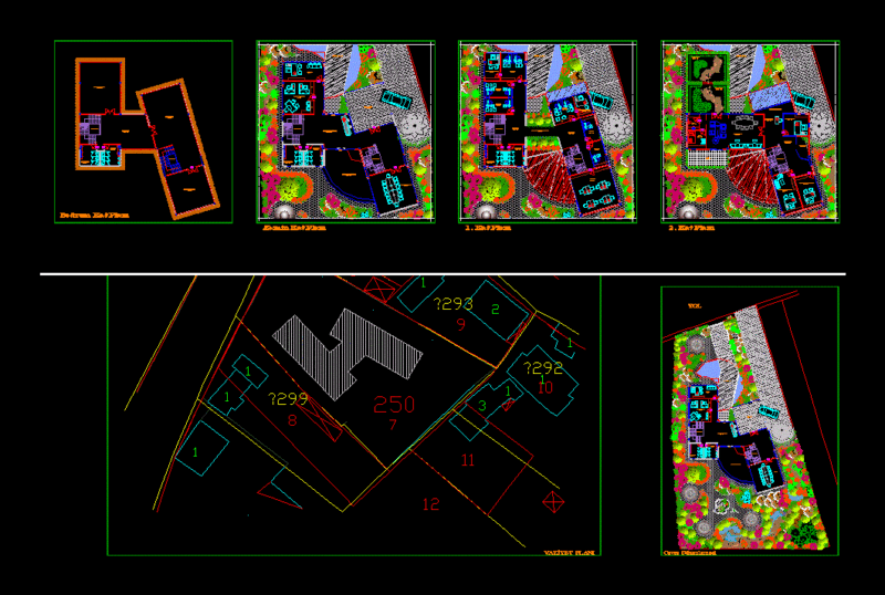 Building Of Municipal DWG Block for AutoCAD