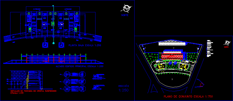 Bus Station – Project DWG Full Project for AutoCAD
