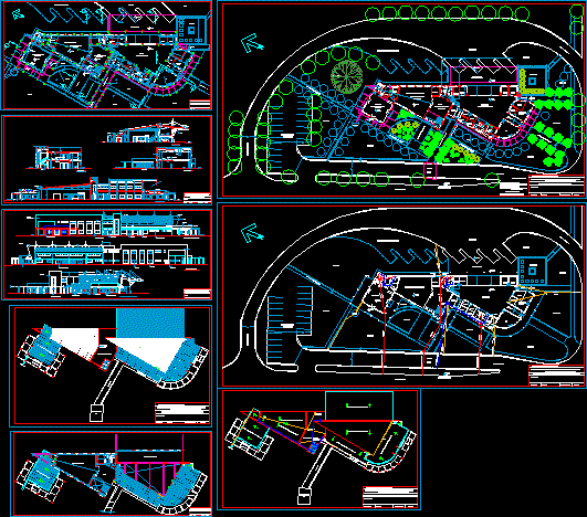 bus terminal dwg section for autocad  u2013 designs cad