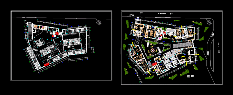 Business Center DWG Detail for AutoCAD