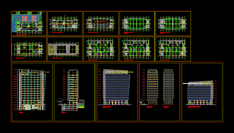 Business DWG Block for AutoCAD