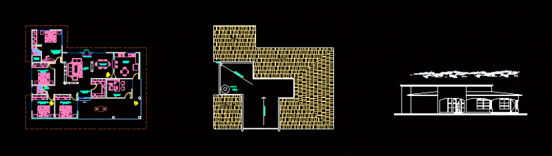 Cabin DWG Block for AutoCAD