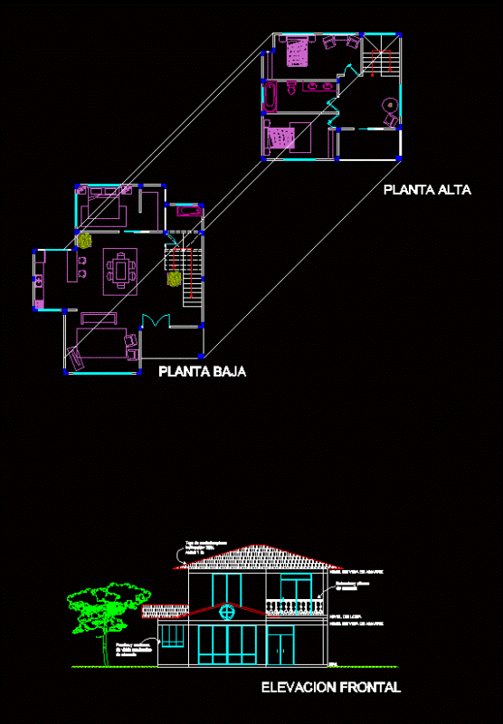 Cabin DWG Block for AutoCAD