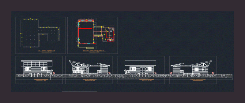 Cabin DWG Block for AutoCAD