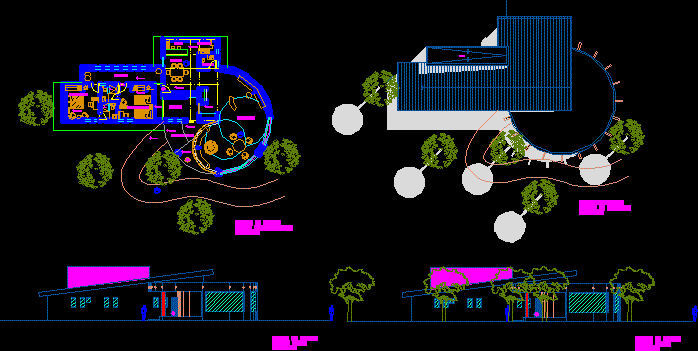 Cabin Project DWG Full Project for AutoCAD • Designs CAD