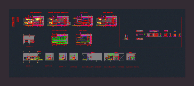 Cafeteria DWG Detail for AutoCAD