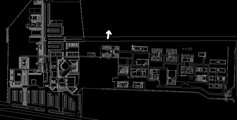 Campus University DWG Block for AutoCAD