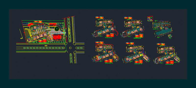 Campus University DWG Full Project for AutoCAD