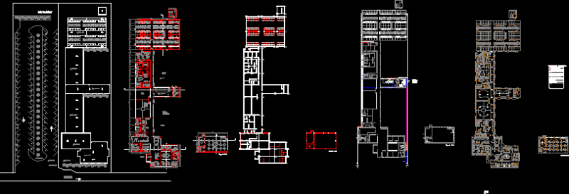 Canine Hotel DWG Block for AutoCAD