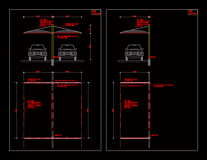 Car Parking DWG Detail for AutoCAD • Designs CAD