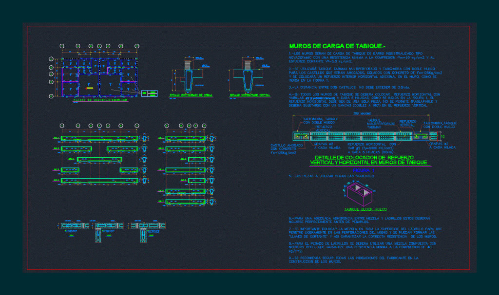 Casa Chihuahua – Estrutural Development DWG Plan for AutoCAD