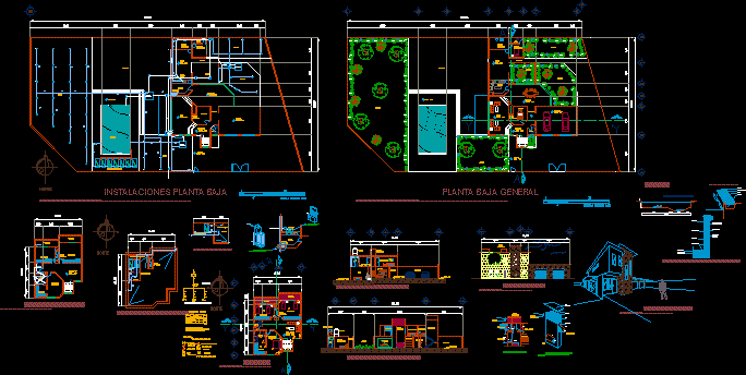 Casa Ecologica DWG Full Project for AutoCAD • Designs CAD