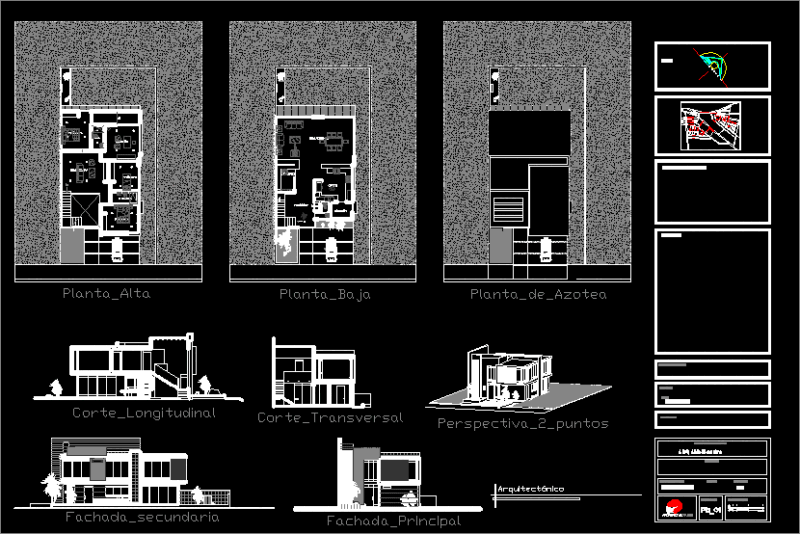 Casa Tdc2 DWG Detail for AutoCAD