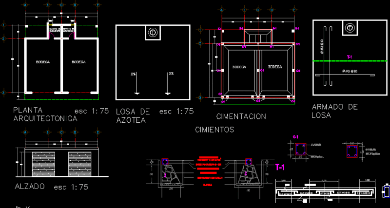 Cellar DWG Detail for AutoCAD