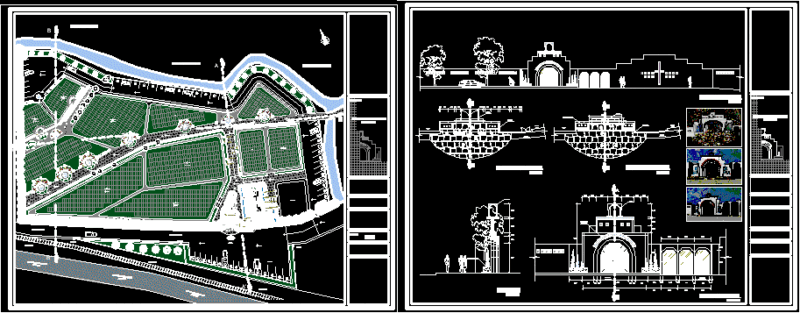 Cementery – Project DWG Full Project for AutoCAD