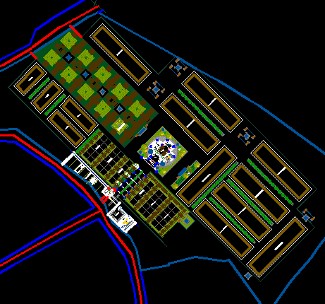 Cemetery DWG Block for AutoCAD Designs CAD