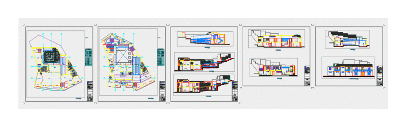 Center Of The Elderly DWG Block for AutoCAD
