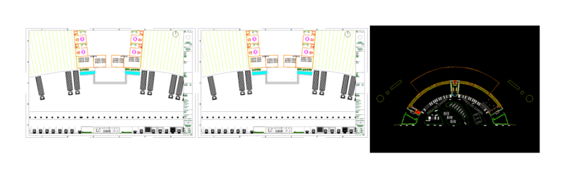 Central Logistics Airport DWG Block for AutoCAD