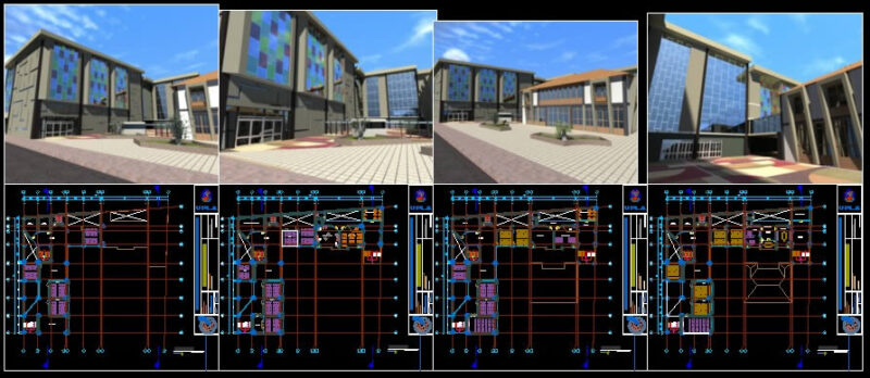 Centro Cultural DWG Full Project for AutoCAD