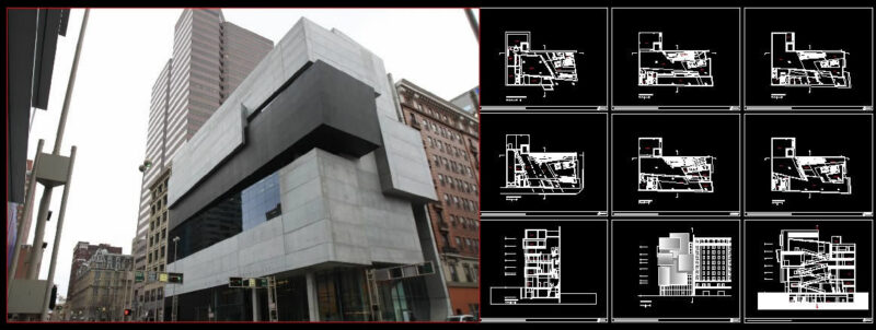 Centro De Artes Contemporaneas – Zaha Haid DWG Block for AutoCAD