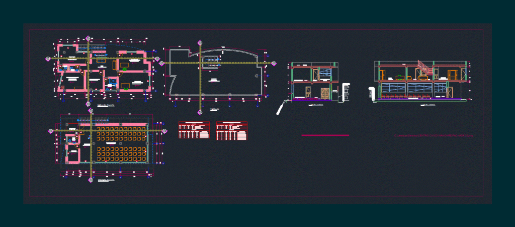 Cetro Civic Architecture DWG Full Project for AutoCAD