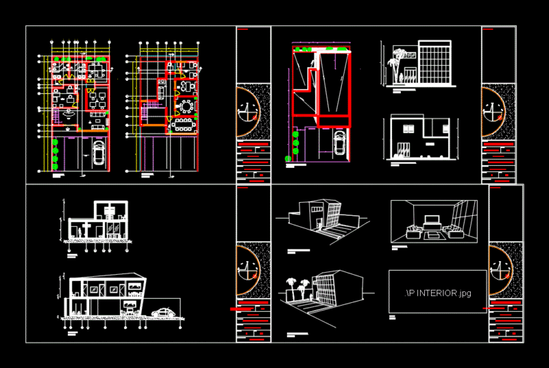 Chambers Of Architects DWG Full Project for AutoCAD