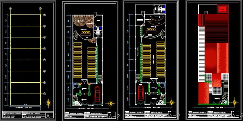 Chapel – Plants DWG Block for AutoCAD