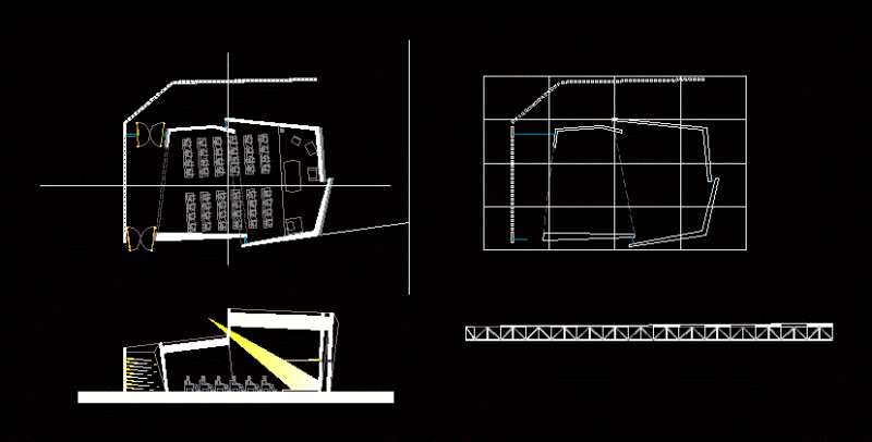 Chapel DWG Block for AutoCAD