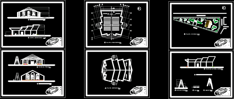 Chapel DWG Full Project for AutoCAD
