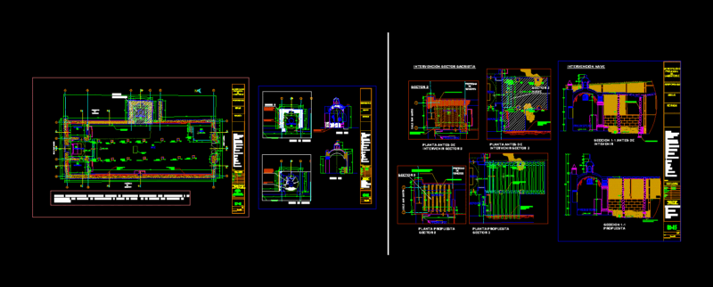 Chapel San Francisco DWG Block for AutoCAD