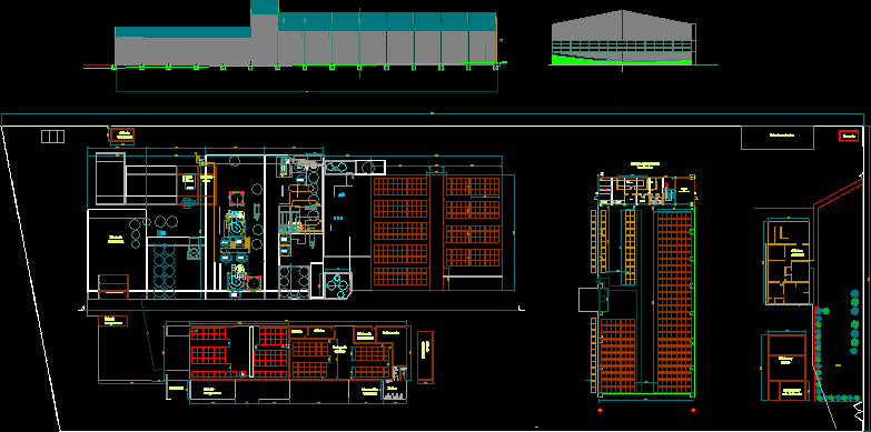 Chemical Production Plant DWG Block for AutoCAD • Designs CAD