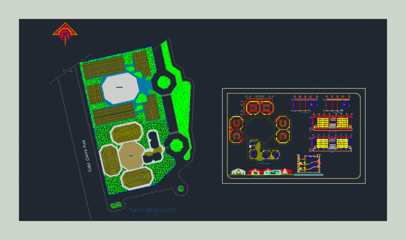 Child Garden DWG Full Project for AutoCAD