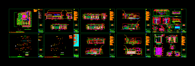 Chilis Restaurant DWG Detail for AutoCAD