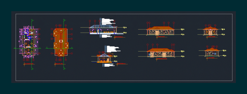 Chinese Restaurant DWG Block for AutoCAD